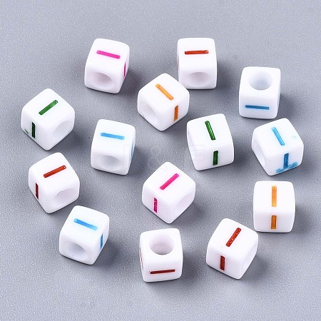 Acrylic Beads MACR-T009-12I-1