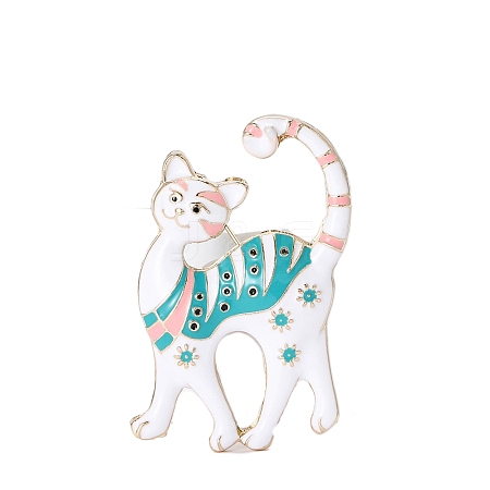 Cat Shape Enamel Pin PW-WG884B5-01-1