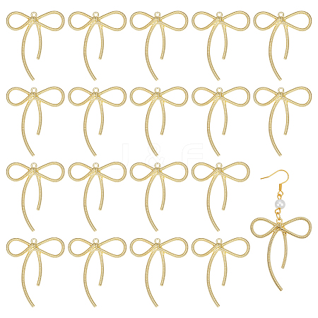 30Pcs Rack Plating Alloy Pendants FIND-PH0026-77G-1