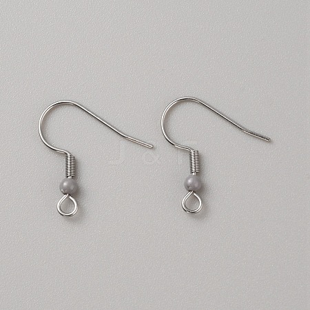 304 Stainless Steel Earring Hooks STAS-WH0027-64P-11-1