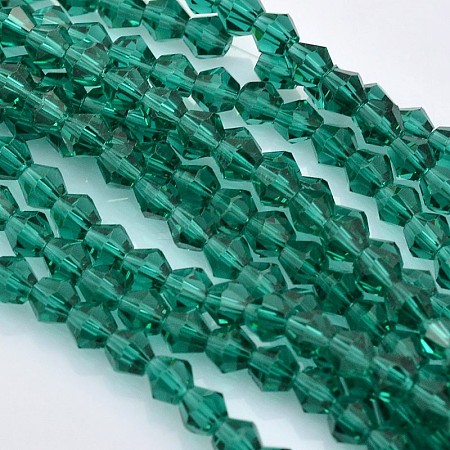 Faceted Bicone Glass Beads Strands LS-EGLA-P017-3mm-09-1