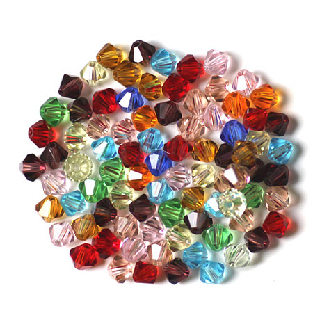 Imitation Austrian Crystal Beads SWAR-F022-6x6mm-M-1