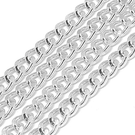 Unwelded Aluminum Curb Chains X-CHA-S001-049A-1