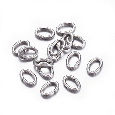 Tarnish Resistant 304 Stainless Steel Jump Rings A-STAS-F221-40P-K-1