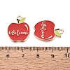 Back to School Alloy Enamel Pendants ENAM-Q004-01KCG-18-3