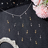20Pcs 2 Colors Brass Pendants KK-HY0004-13-4