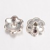 Alloy Bead Caps Enamel Settings X-PALLOY-D348-07P-1