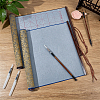 2Pcs 2 Colors Flocking Reusable Water Writing Cloth AJEW-OC0016-35B-4