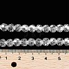 Electroplate Transparent Glass Beads Strands LS-EGLA-A035-T6mm-A19-4