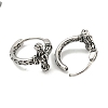 316 Surgical Stainless Steel Hoop Earrings EJEW-D096-14B-AS-2