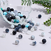 1080pcs 24 Style Glass Beads GLAA-PH0001-61-4