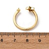 Star Brass Micro Pave Clear Cubic Zirconia Cuff Cup Peg Ring Settings KK-NH0007-10G-3