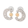 Brass with Crystal Rhinestone Bracelets & Earrings & Necklaces & Rings WG06C1A-18-2