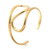 304 Stainless Steel Cuff Bangles for Women BJEW-V012-01G-2