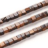 Natural Tiger Eye Beads Strands G-F631-K08-1