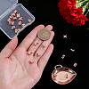 1Bag Rack Plating Brass Pendants KK-GA0002-59RG-3