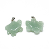 Natural Green Aventurine Pendants G-T091-05-2