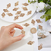 20Pcs Knot Zinc Alloy Adjustable Jean Button Pins FIND-FH0017-91G-3