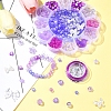DIY Flower & Star Acrylic & ABS Plastic Imitation Pearl Beads Bracelets Making Kits DIY-FS0006-51-8