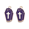 Halloween Theme Alloy Enamel Pendants PALLOY-N176-32-RS-1