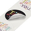 Word Thank You Self Adhesive Paper Stickers X-DIY-M023-04-4