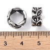 316 Surgical Stainless Steel Beads Hand Polished STAS-P362-24AS-2