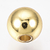 Brass Spacer Beads X-KK-Q738-6mm-03G-1