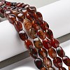 Natural Dragon Veins Agate Beads Strands G-G172-01P-2