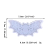 Bat Food Grade Silicone Halloween Pendant Decration Molds SIMO-PW0006-054-3