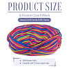 Polyester Fibers Knitting Yarn DIY-TADJ0002-005H-4
