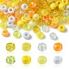 424G 8 Styles Plastic Pearlized Beads KY-FS0001-21B-1