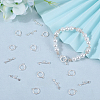 10Pcs Eco-friendly Brass Toggle Clasps KK-BBC0009-93-4