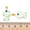 Handmade Lampwork Pendants LAMP-G168-04E-3