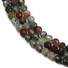 Natural African Bloodstone Beads Strands G-S388-A02-4mm-4