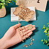 Handmade Rhinestone Flat Round Link Chains CHC-TA0001-35-6