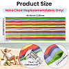 1Pc Stripe Pattern Chair Polycotton Cloth AJEW-GF0015-38I-2