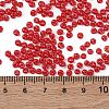 8/0 Baking Paint Glass Seed Beads SEED-M012-02A-42-4