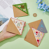 4Pcs 4 Style Felt Embroidery Bookmarks FIND-HY0003-46B-3