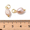 Natural Cultured Freshwater Pearl Pendants PALLOY-TAC0036-03-3