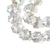 Electroplate Transparent Glass Beads EGLA-H112-04HP-02-3