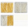 160Pcs 2 Colors Brass Ball Head Pins KK-YW0002-91-2