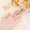 40Pcs 2 Style Brass Beads KK-GO0001-03-3