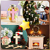 100Pcs Unfinished Wood Cutouts DIY-SP0001-69-5