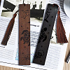 1 set Wood Bookmarks Set AJEW-CP0001-78B-6