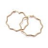 201 Stainless Steel Hoop Earrings X-EJEW-F205-16G-A-1