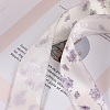 Polyester Lock Edge Printed Flower Ribbon PW-WG70ADC-02-3