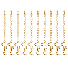 14Pcs Brass Chain Extender KK-BBC0019-13-1