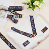 Ethnic Style Embroidery Polyester Ribbons OCOR-WH0067-74A-4