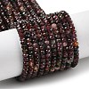 Natural Garnet Beads Strands G-G189-C07-02-1