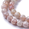 Electroplate Natural Sunstone Beads Strands G-F627-03-C01-3